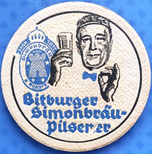 Alter bierdeckel bitburger - bierdeckel, vk