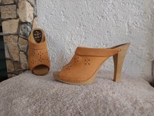 41 leder clogs - 41,