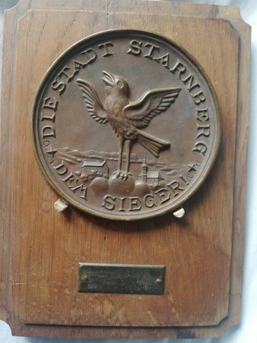 Alte und sehr große medaille - alte,
