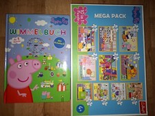 Peppa Pig Wimmelbuch und Trefl Puzzle Peppa Wutz Pig 10 in 1