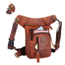 Leder Beintasche Motorrad