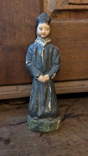 Holz Figur Scheitel Nepomuk Pastor Pfarrer Fassung Alter ?