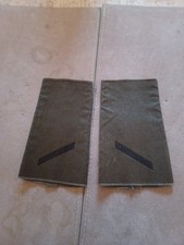 Rangabzeichen Gefreiter Schwarz/Oliv Bundeswehr Schulter Klappen 