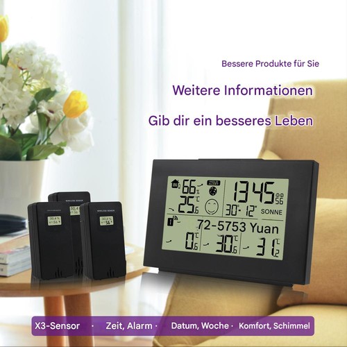Wetterstation digital funk - wetterstation,
