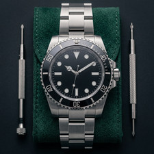 NH35 Black Dial Date Sapphire