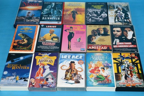 Vhs video kassetten - 15, vhs-video-kassetten