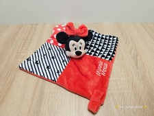 Disney Baby MINNIE MOUSE Minnie Maus  Schmusetuch rot schwarz 