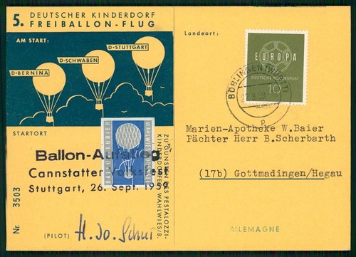 Brd karte 1959 - 1959, 5.