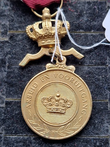 Belgien kronenorden medaille - belgien, kronenorden,