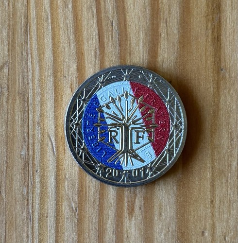 Euro münze frankreich - 2, 2001