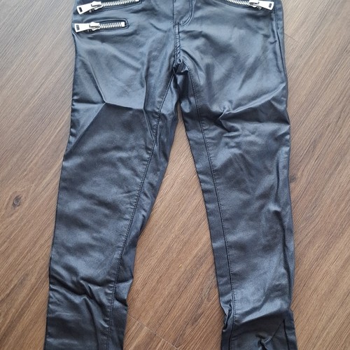 Hose,Damen,Kunstleder,schwarz