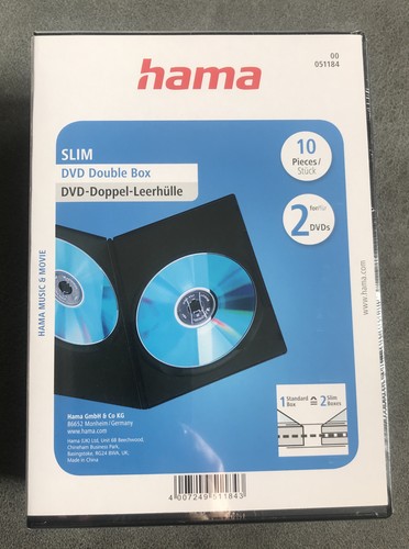Hama dvd leerhüllen - leerhüllen,