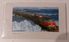 Eisenbahn Karte Mit BR 218 "Sylt-Autozug Auf Dem Hindenburgdamm" Motiv
