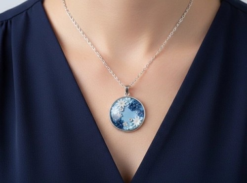 Halskette kette mit anhänger - halskette,