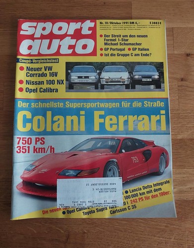 Sport auto 1991 corrado - 10/1991,