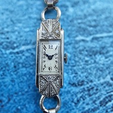Vintage platin und - vintage, diamanten
