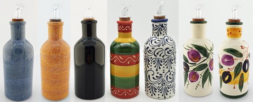 Mediterrane keramik ölspender - mediterrane,