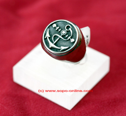 Herren ring anker - ring,