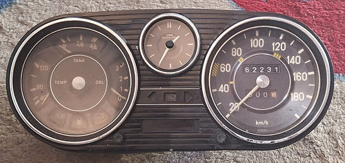 Mercedes oldtimer tacho - tacho, w114