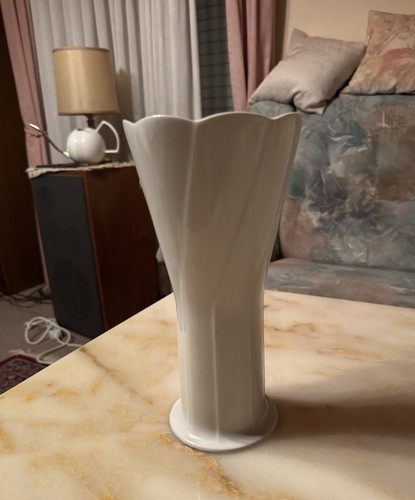 Arzberg vase porzellan weiß - vase,