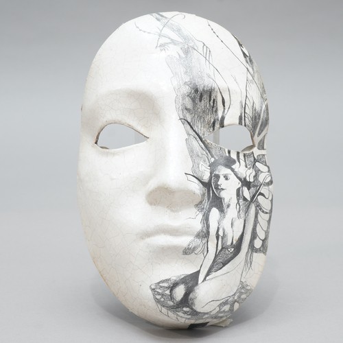 Vintage theater maske - vintage,