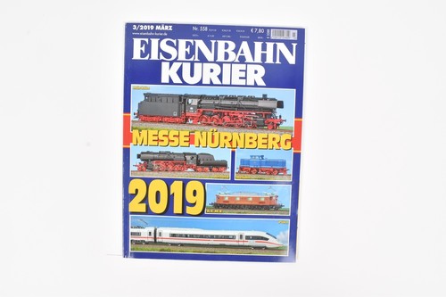 Eisenbahn kurier magazin - eisenbahn, märz