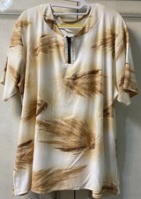 Futura Moda- Elegant Tunika Multicollor,Strass,Details,Stretch,GrXXL(52-50)Neu