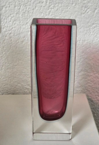 Murano block vase - murano,
