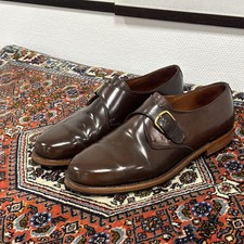 🤩Lottusse Sélection 1877 shell cordovan Single Monk-STRAP Braun UK11/45,5 EU