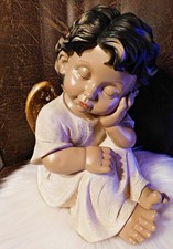 Engel XXL verträumt goldene Flügel superschön sehr detailreich Weihnachten TOP