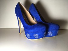 Damen Neu mit Karton Royalblau