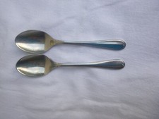 WMF Cromargan Nürnberg  2 Kaffeelöffel  13.3 cm guter Zustand Stempel s. Fotos