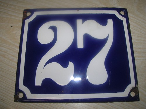Altes hausnummer schild email - altes,