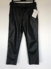 NEU! HEINE Lederhose Reg.€219,- Lammleder Lammnappa Nappaleder Hose schwarz WITT