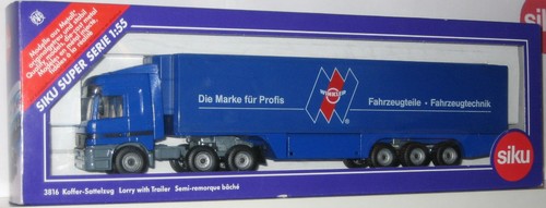 Siku 3816 koffer sattelzug - koffer,