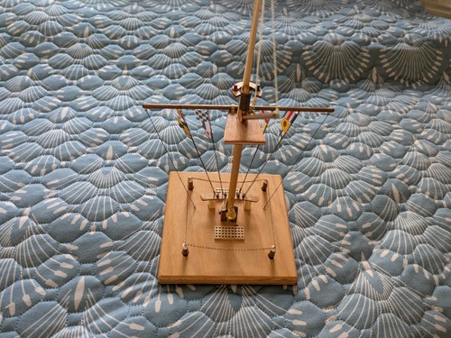 Segelschiff holzmodell mast - segelschiff,