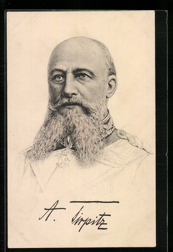 Porträt großadmiral - ak,