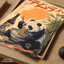 Leinwanddruck  Panda Asien