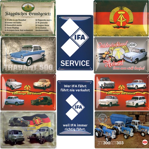 Ddr blechschilder schilder - blechschilder,