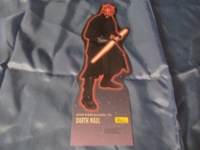 STAR  WARS  -   Aufsteller  #  2 :  DARTH  MAUL  , Papp - Dino -  Comics - Figur