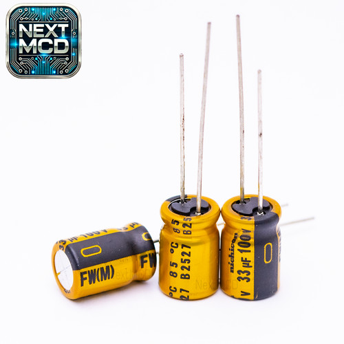 33uf 100v elko radial - 100v,