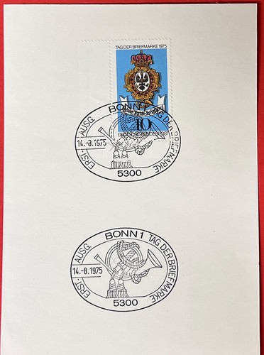 Ersttagsstempel brd 1975 wie - ersttagsstempel,