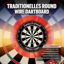 Klassische Dartscheibe mit
