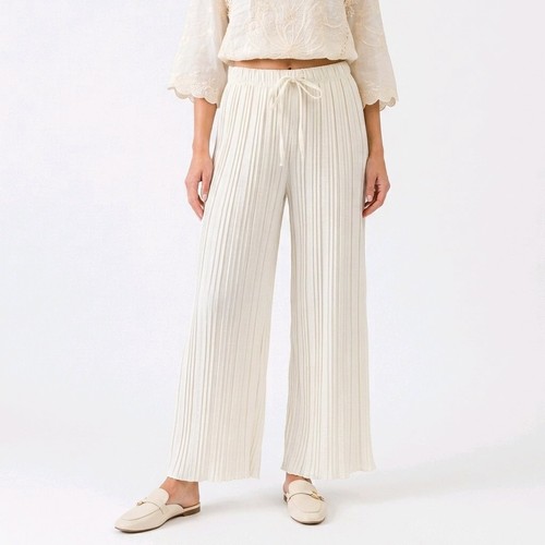 Elegante damen plissee - elegante, hose