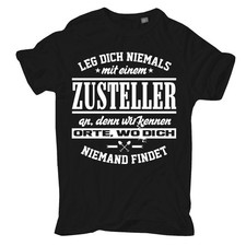 Mens TShirt Never mess with a