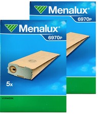 10 Beutel Menalux 6970 P Staubsaugerbeutel kompatibel mit Swirl V 62 / V62