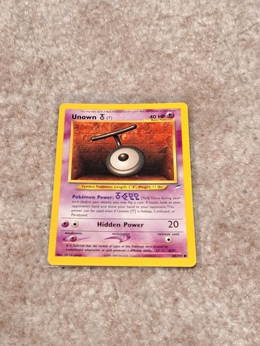 Unown 88 105 - unown, #