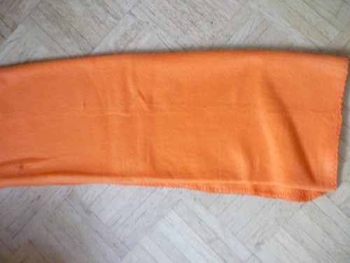Kinderdecke flauschig orange - kinderdecke,