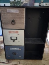 Schrank, Regal, 3 Schubladen, Vintage, Modern , Holz, Badezimmer, Küche