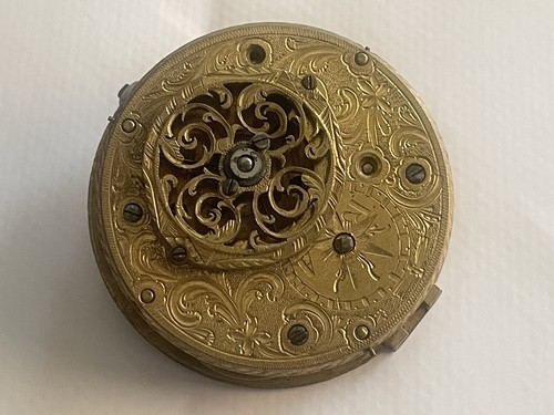 Antique verge fusee pocket - antique,